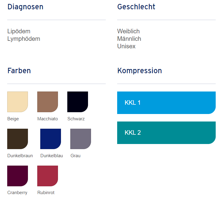 Jobst - Farbpalette